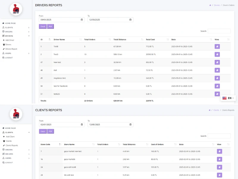Fast Go Delivery – Powered Delivery System by Utupya